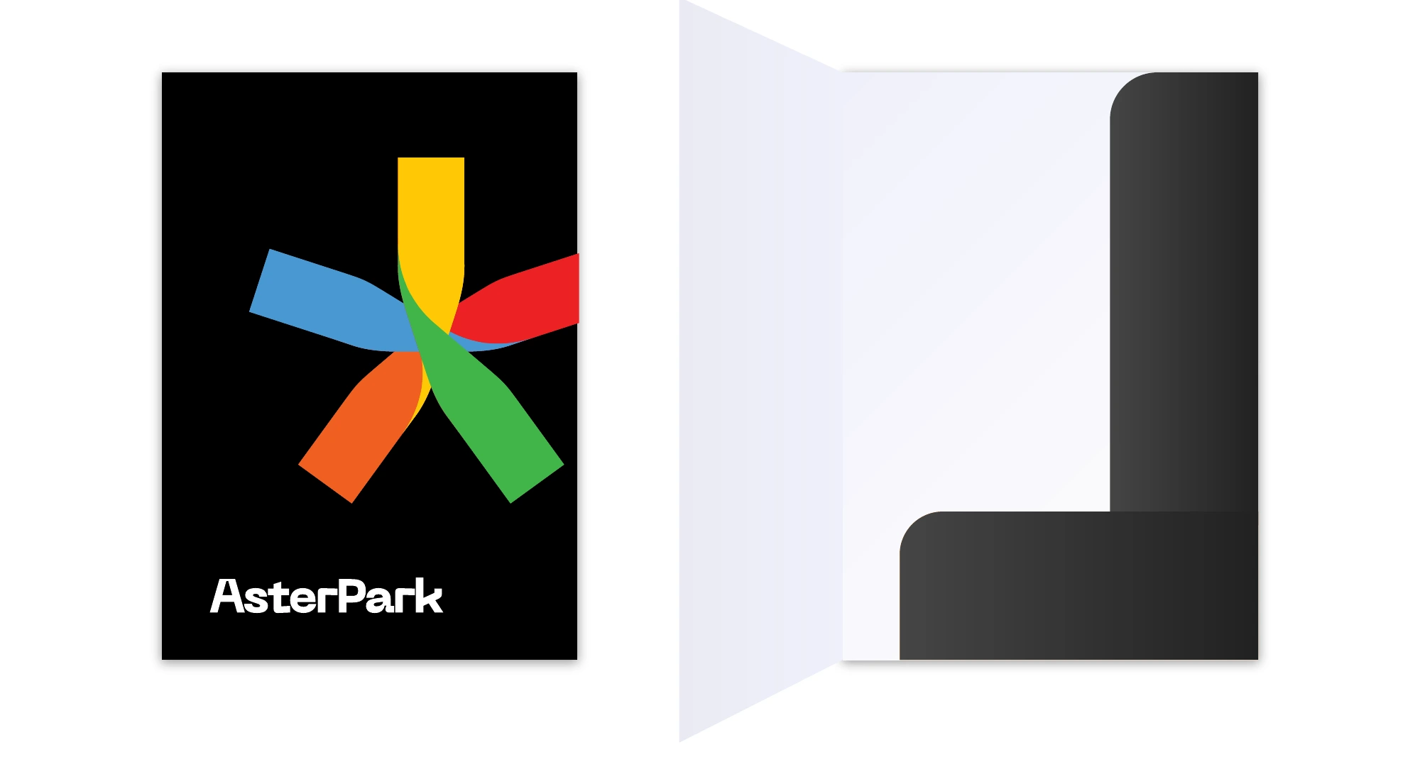 Макет фірмової теки Aster Park